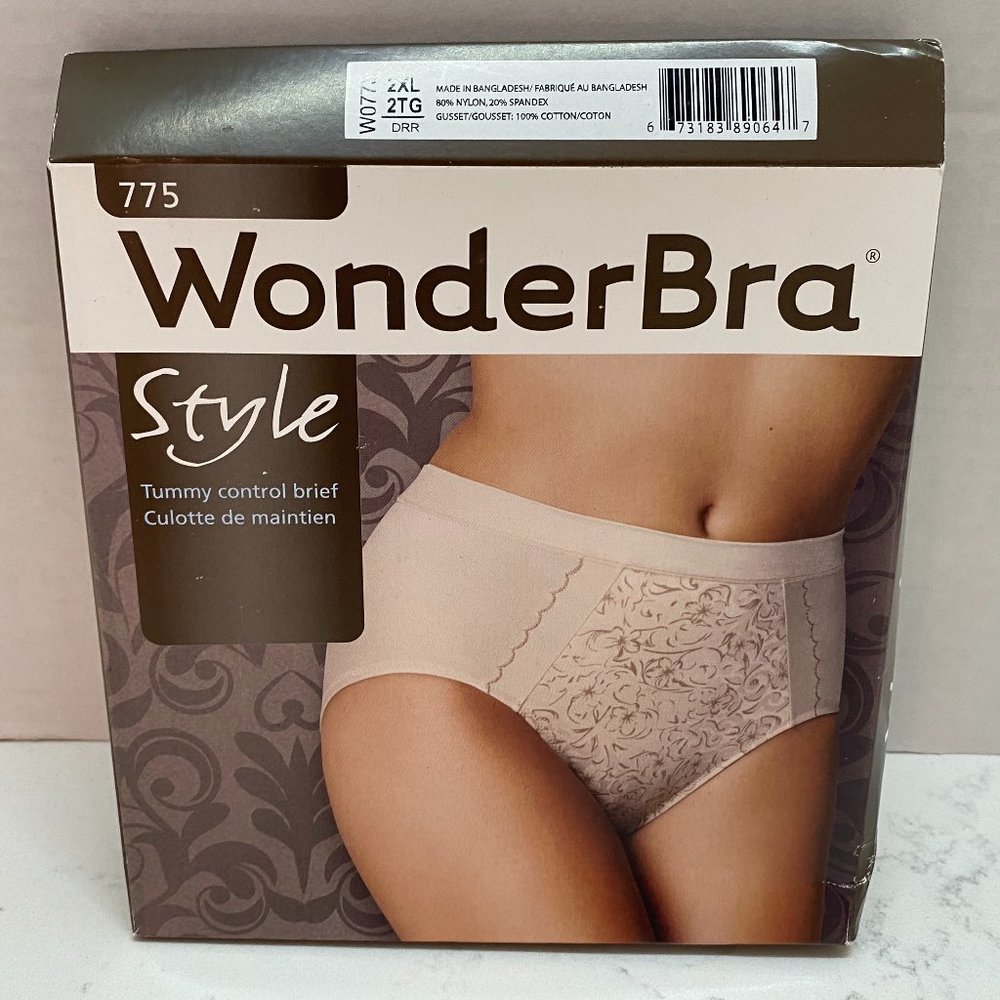 NWT Wonder Bra Tummy Control Panty Plus Size womens
